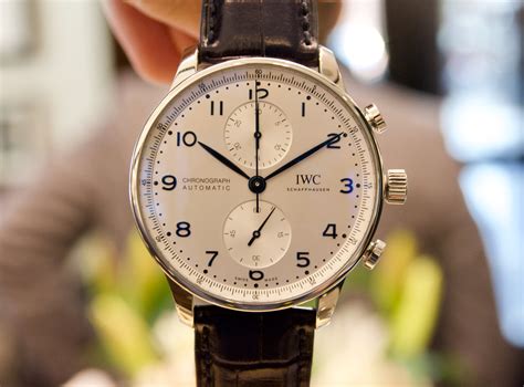 portuguese iwc chronograph|iwc portugieser chronograph for sale.